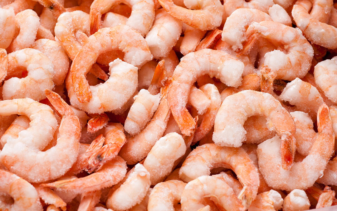 Frozen shrimp